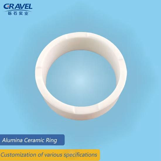 Wear Resistant Alumina Ceramic Ring Ceramic Parts Processing