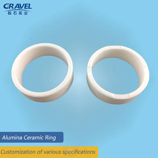 Wear Resistant Alumina Ceramic Ring Ceramic Parts Processing