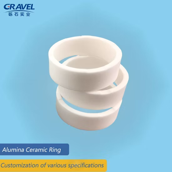 내마모성 알루미나 세라믹 링 세라믹 부품 가공 착용